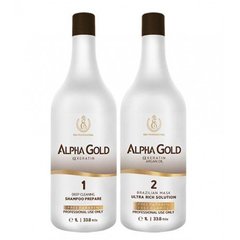 Keratin Alpha Gold Set 1000 ml