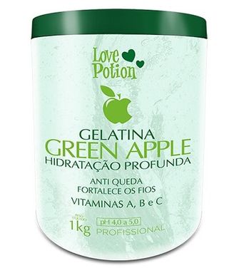 Love Potion Gelatina Green Apple Treatment 1000 ml