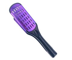 Hair Expert Hairbrush Black/Violet розчіска-затискач