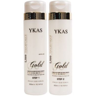 Кератин для волос YKAS Gold 2x250 мл