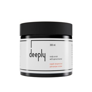 deeply scalp scrub with apricot kernel 300 ml