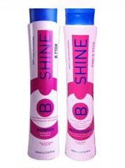 Shine Btox Pink hair treatment 500 ml Kit