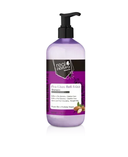 Smoothness and Shine Hair Shampoo Real Natura Pro-Lisos Anti Frizz