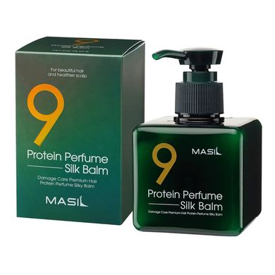 Masil 9 Protein Perfume Silk Balm Бальзам для поврежденных волос несмываемый с протеинами 180 мл
