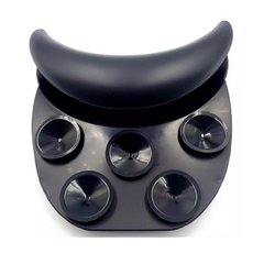 Hair Expert Silicone cushion with suction cups, Black