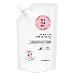 Mimare Color Care Shampoo Шампунь для защиты цвета с гранатом 480 мл
