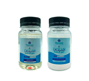 NATEREZA OCEAN ESCOVA DE AGUA REDUCING GEL KIT 2X250 ML