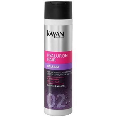KAYAN Hyaluron hair бальзам для объема тонких волос 250 мл
