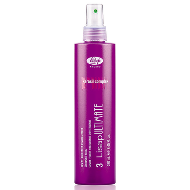 Lisap Ultimate Straight fluid smoothing fluid with thermal protection 250 ml