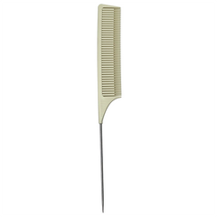Hair Expert Comb with a needle for highlights Beige