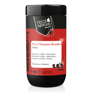 Intensive Moisturizing Hair Mask Real Natura Pro-Vitamina Bomba
