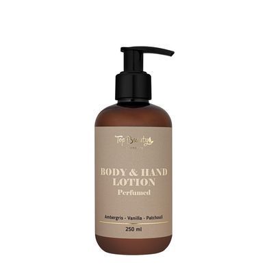 TOP BEAUTY Body & Hand Lotion Perfumed Ambergris, Vanilla, Patchouil 250 ml