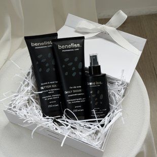 Beneliss Set for Oily Scalp and Dry Hair &mdash; Nourishment, Restoration & Heat Protection
