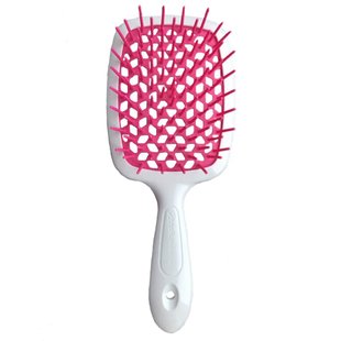 Janeke SUPERBRUSH-small WHITE/FUCHSIA. 56SP234 FUX