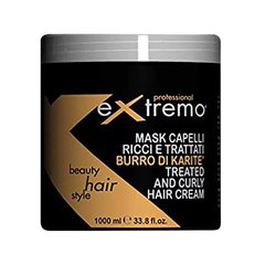 Extremo Treated and Curly Hair Mask Маска для волос с маслом карите 1000 мл
