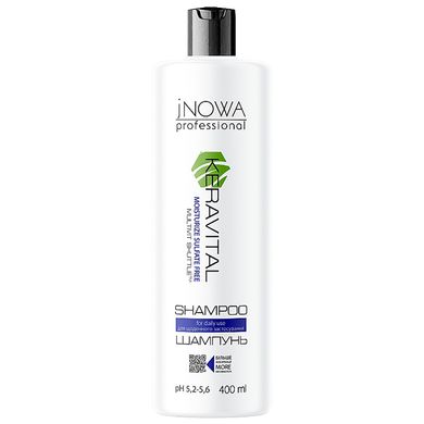 jNOWA Professional KERAVITAL MOISTURIZE Sulfate Free Daily Shampoo 400 ml