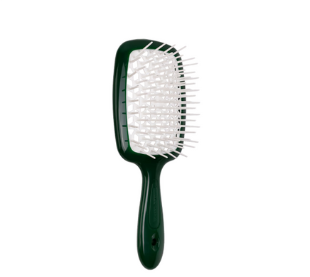 Hairbrush Janeke SUPERBRUSH GREEN/WHITE 72SP226 VER
