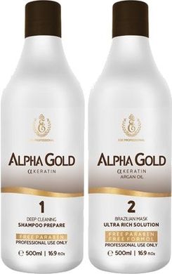 Keratin Alpha Gold Set 500 ml