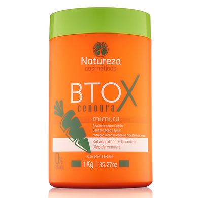 Botex Natureza Btox Cenoura 1000 ml