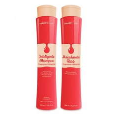 Macadamia Gloss Hair Straightening 500 ml Kit