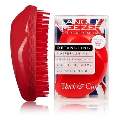 Tangle Teezer. Hair Brush Original Thick & Curly Salsa Red