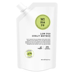 Mimare Curly Method Low-Poo Shampoo Шампунь для кудрявого волосся 480 мл