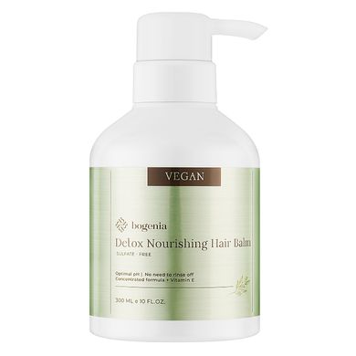 Bogenia Vegan Detox Nourishing Hair Balm Поживний бальзам для волосся 300 мл