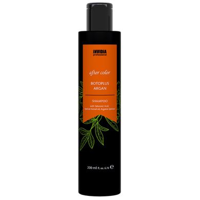 Invidia BOTOPLUS Argan shampoo шампунь для окрашенных волос с аргановым маслом 200 мл