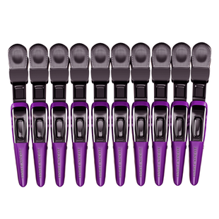 Hair Expert Clip, x10, Purple