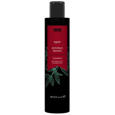 Invidia BOTOPLUS Keratina shampoo восстанавливающая шампунь с кератином 200 мл