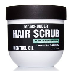 Mr.Scrubber Hair Scrub Menthol Oil scalp and hair scrub with menthol oil and keratin 200 ml