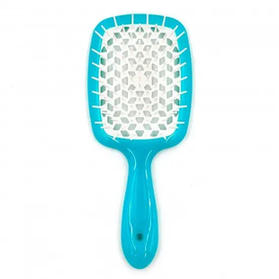 Hairbrush Janeke SUPERBRUSH-small TURQUOISE/WHITE.82SP234TSE