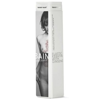 Trendy Hair Elastic Keratin & Ginseng Shampoo Шампунь для всіх типів волосся з кератином і женьшенем 300 мл