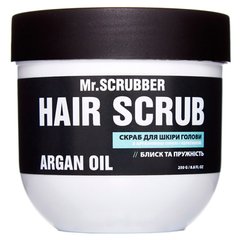 Mr.Scrubber Hair Scrub Argan Oil scalp scrub with argan oil and keratin 250 ml