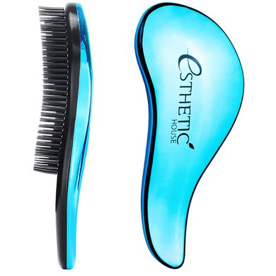 Esthetic House Hair Brush For Easy Comb Azure Расческа для легкого распутывания и разглаживания 18*7 см, лазурная