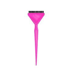 Keratin Helper Wide hairbrush with short bristles, pink