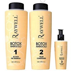 Raywell Gold Hair Treatment 1000 ml Kit