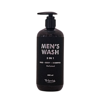 TOP BEAUTY Men`s Wash 3 in 1 Face, Body, Perfumed Shampoo