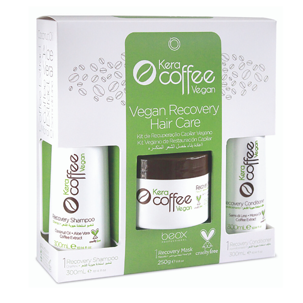 Beox Keracoffee Vegan Recovery Hair Care Set Buy On Keratinpro