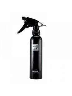 Hair Expert Hairdresser Spray Bottle for Hair H2O, Metal, BLACK, 300 ml