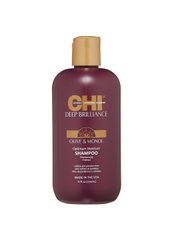 CHI Deep Brilliance Olive & Monoi Optimum Moisture Shampoo Шампунь зволожуючий для пошкодженого волосся 355 мл