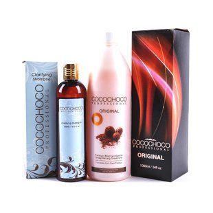 Cocochoco Original 1000 ml + Calrifying Shampoo 400 ml, 1000 мл