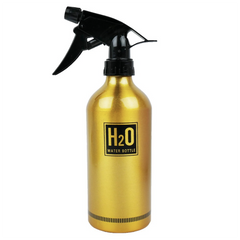 Hair Expert Парикмахерский распылитель для волос H2O металл ЗОЛОТОЙ, 500 мл