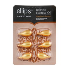 Ellips Hair Vitamin живлення і пом'якшення Балі з олією плюмерії та олією жасмину 6х1 мл