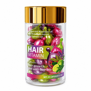 LeNika Mix of Capsules For Hair Growth and Anti-hair Loss "Grow & Glow" 45х1