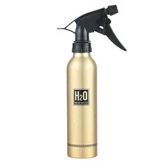 Hair Expert Парикмахерский распылитель для волос H2O металл ЗОЛОТОЙ, 300 мл