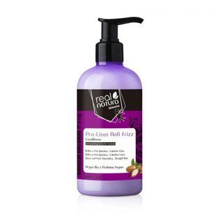 Conditioner for Smoothness and Shine of Hair Real Natura Pro-Lisos Anti Frizz
