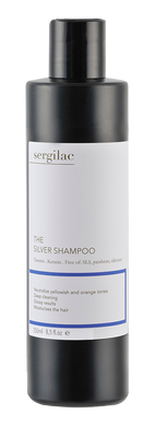 Sergilac The Silver Shampoo Шампунь для нейтралізації жовтого пігменту 250 мл