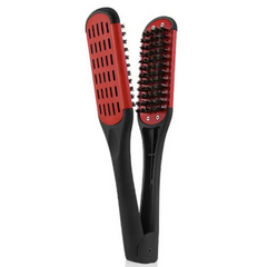 Keratin Helper Hairbrush Black/Red
