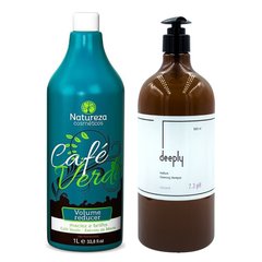 Кератин Natureza Cafe Verde + Deeply Medium Cleansing Shampoo 7.3 pH